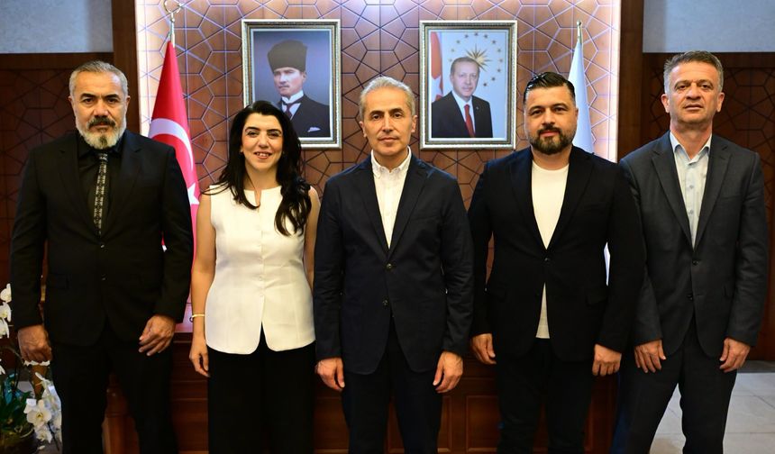 Versa Hastanesi Yönetiminden Vali Kök’e ziyaret