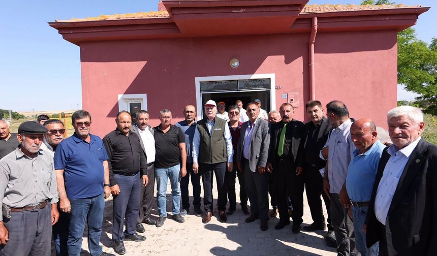 TZOB Başkanı Gökçetoprak Köyü’nde Sahada