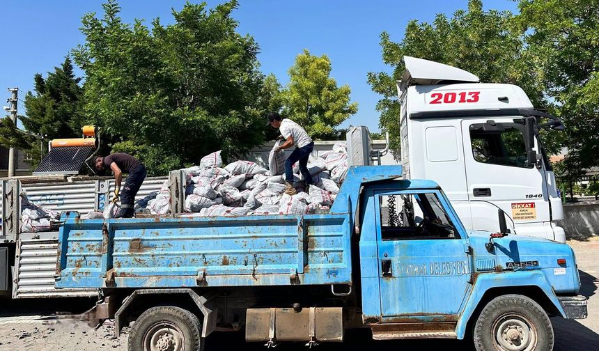 Avanos'ta İhtiyaç Sahibi Ailelere Kömür Desteği