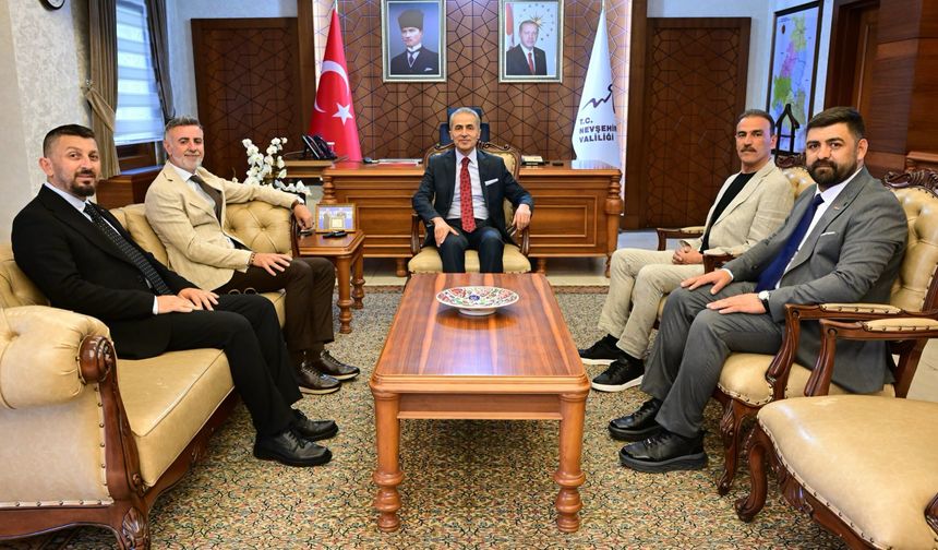 TÜRSAB Kapadokya Bölgesi’nden Vali Kök’e Hayırlı Olsun Ziyareti