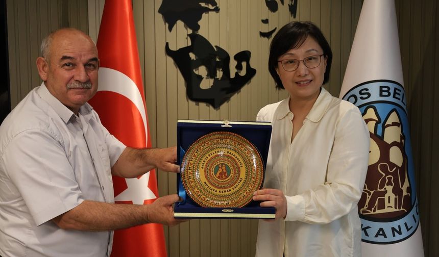 Avanos Belediyesi Çinli Konuklarını Ağırladı