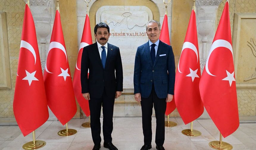 Vali Demiryürek'ten Vali Kök'e İade-i Ziyaret