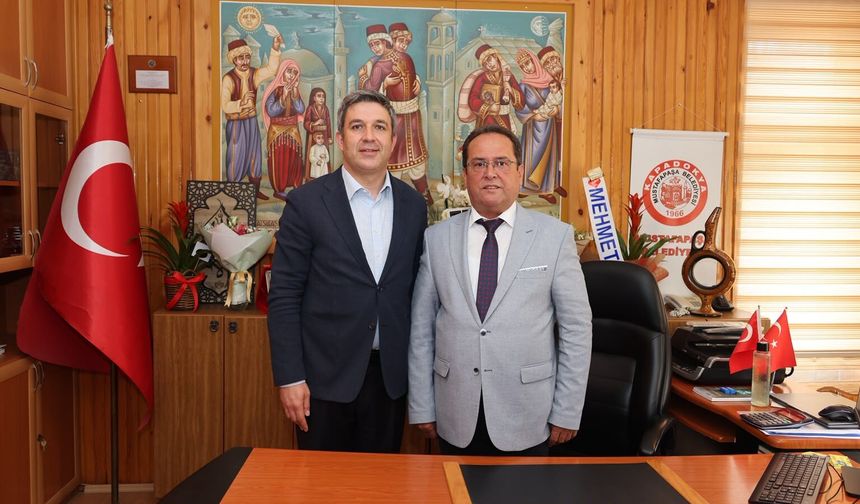 Aslanbay’dan Başkan Özer’e Hayırlı Olsun Ziyareti