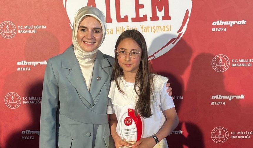 Bilge Çocuk Yarışması'nda Nevşehir'e Ödül Geldi