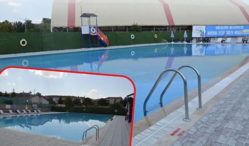 Gülşehir Belediyesi Havuzu Vatandaşların Hizmetinde