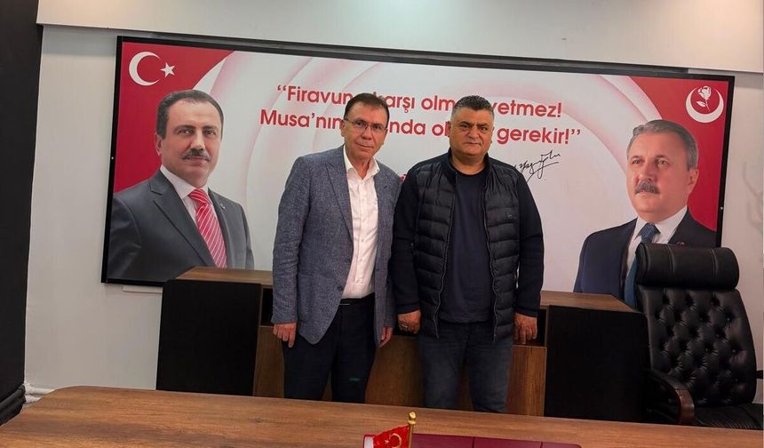 Babaoğlu’ndan BBP İl Başkanı Batmaz’a Hayırlı Olsun