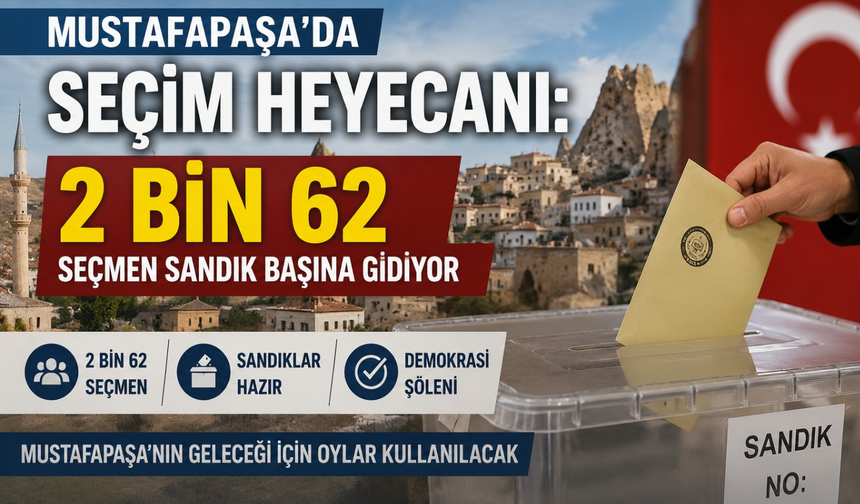 Mustafapaşa Yarın Sandığa Gidiyor