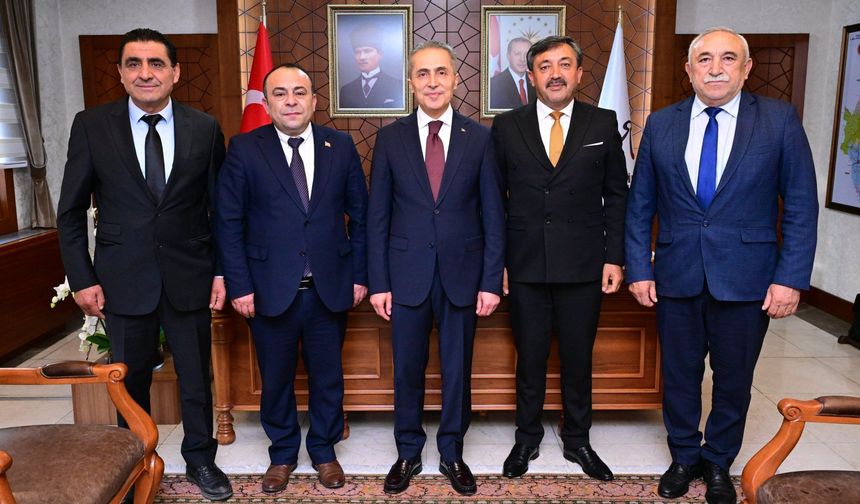 Nevşehir Valisi Kök Belediye Başkanlarını Ağırladı