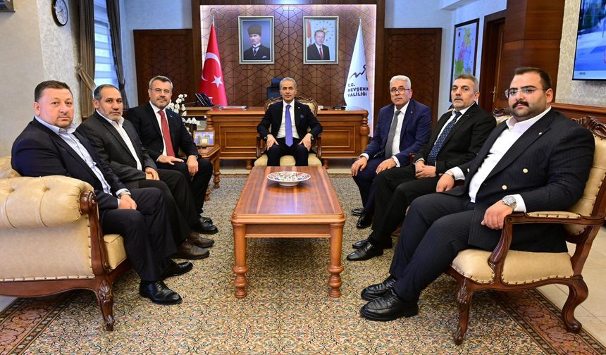 İKNEVDER’den Nevşehir Valisi Hüseyin Kök'e Ziyaret