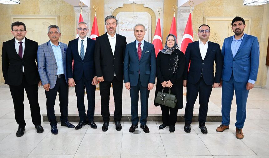 Nevşehir EBS’den Vali Kök'e Ziyaret