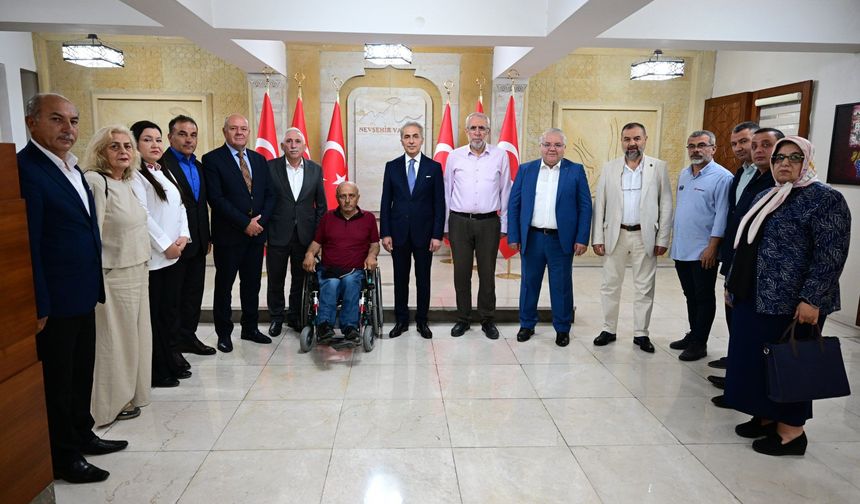 Vali Hüseyin Kök STK Temsilcilerini Ağırladı