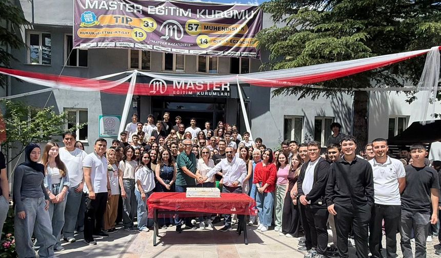 Master Ailesi Mezuniyet Yemeğinde Buluştu