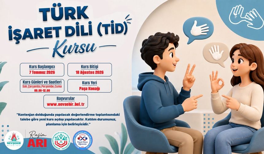 Nevşehir’de Yeni Dönem Kurs Kayıtları Başladı