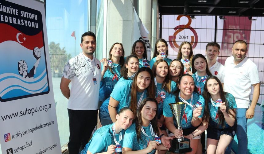 Nevşehir kadın sutopu takımından Türkiye 3.lüğü