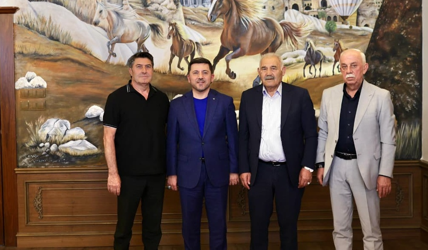Başkanlardan Rasim Arı’ya Ziyaret
