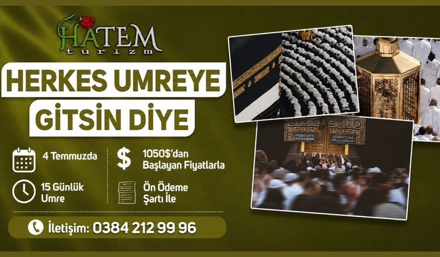 Hatem Turizm’den Sınırlı Kontenjanlı Umre Kampanyası