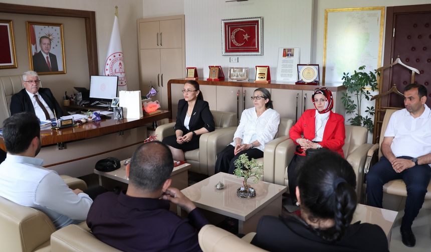Kardeş Okul Projesi Kapsamında Azerbaycan Heyeti Nevşehir’de