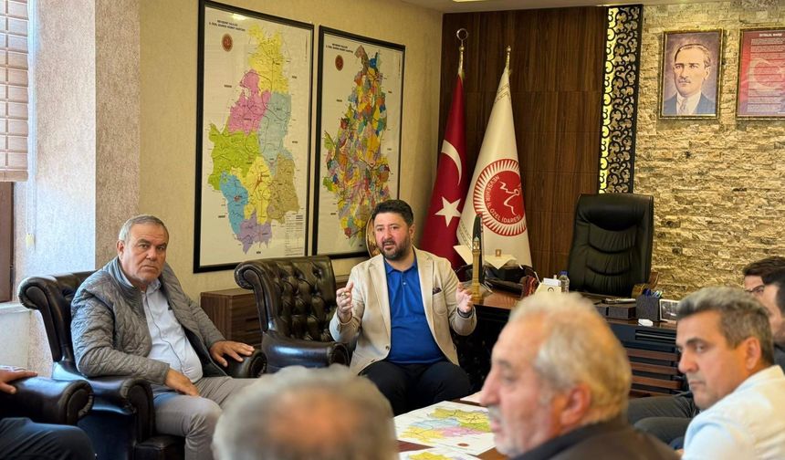 Milletvekili Çalışkan Muhtarlarla Buluştu