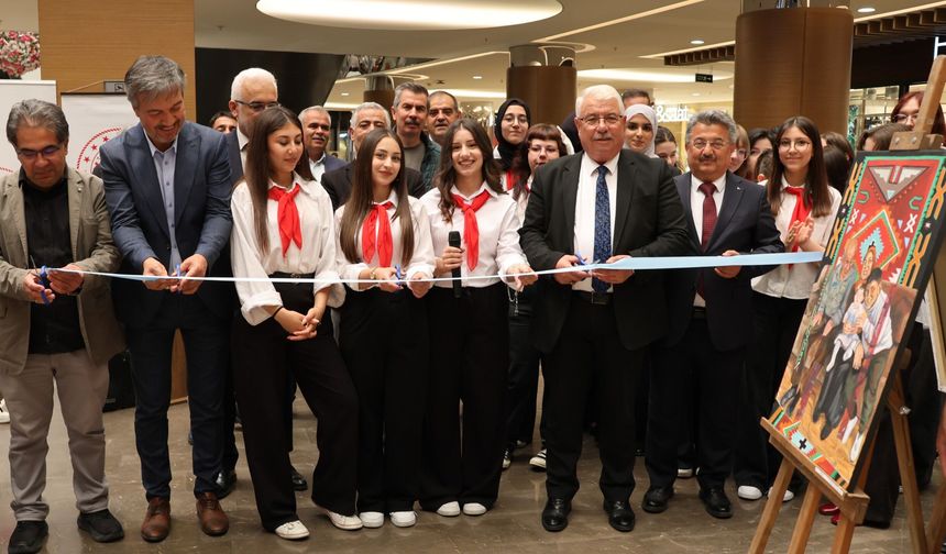 Nevşehir'de “Köklerden Geleceğe Sanat” Resim Sergisi Açıldı