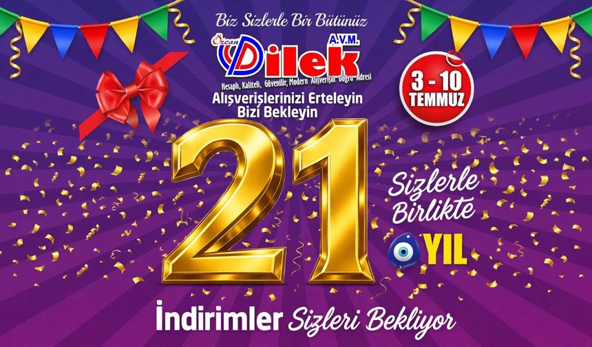 Dilek AVM'de Büyük İndirim Şöleni Başlıyor