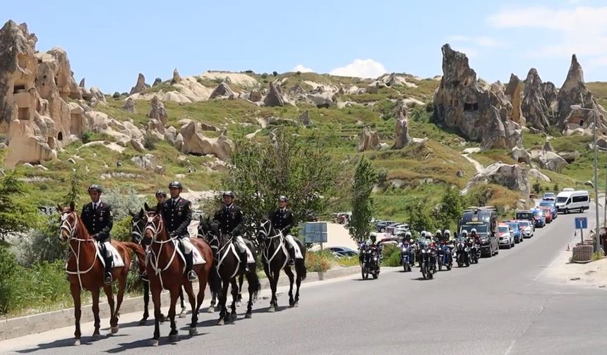 Jandarma'nın Gücü Nevşehir'de Sergilendi