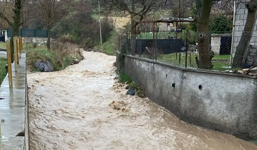 Nar Kasabası'nda Dere Islahı Tehlikeyi Önledi
