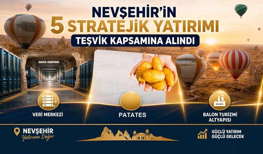Nevşehir’e 1,5 Milyar TL’lik Stratejik Yatırım