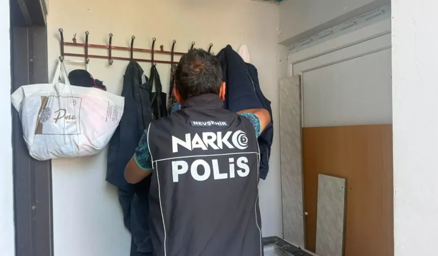 Nevşehir Emniyeti'nden Narkotik Operasyonları: 1 Tutuklama