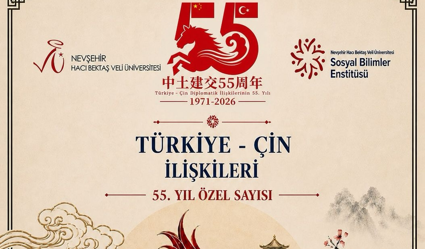 NEVÜ’den “Türkiye-Çin İlişkileri 55. Yıl Özel Sayısı” İçin Makale Çağrısı
