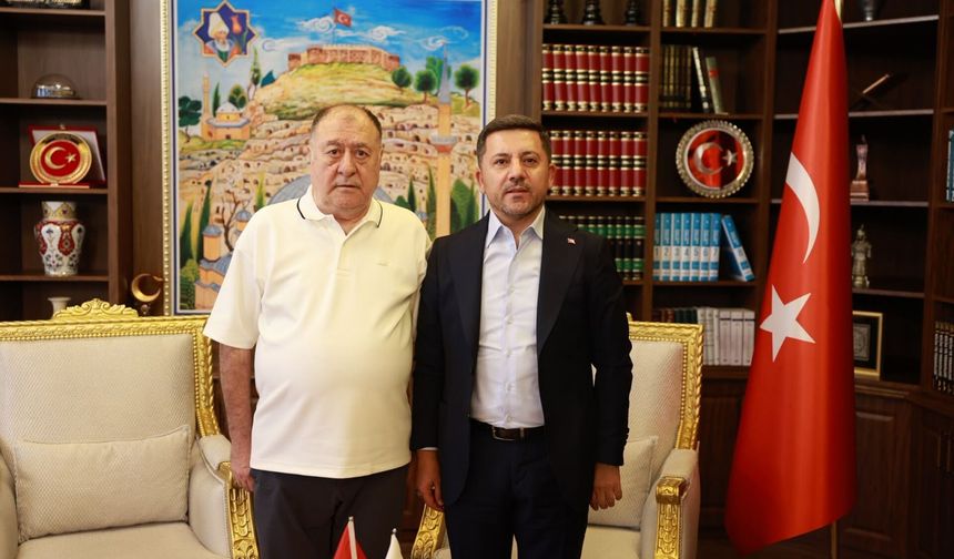 NTSO Başkanı Parmaksız’dan Belediye Başkanı Arı'ya Nezaket Ziyareti