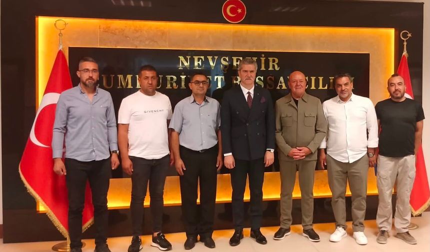 Başkan Özmen'den Başsavcı Çalış ve Komisyon Başkanı Tabak'a Ziyaret