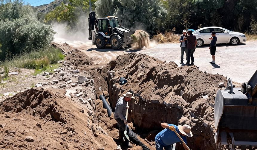 Nevşehir İl Özel İdaresinden köylere yoğun mesai