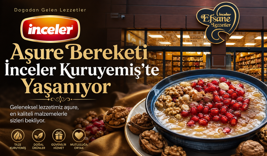 Nevşehir İnceler Kuruyemiş'te aşure bereketi