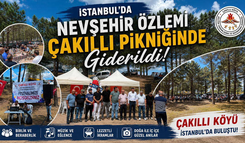 Çakıllılılar İstanbul'da Tek Yürek Oldu