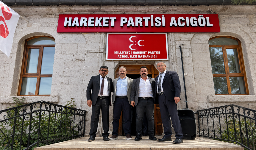MHP Acıgöl İlçe Kongresi'nde Güven Tazelendi