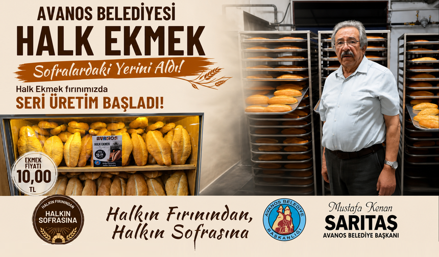 Avanos'ta Halk Ekmek Dönemi Başladı