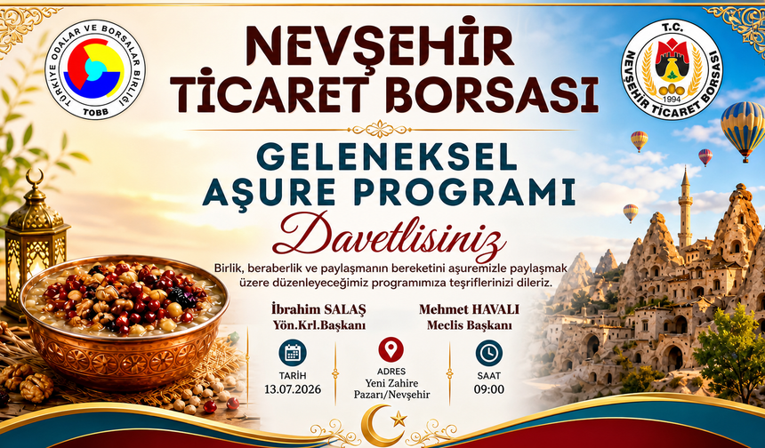 Muharrem Bereketi NTB'de Paylaşılacak