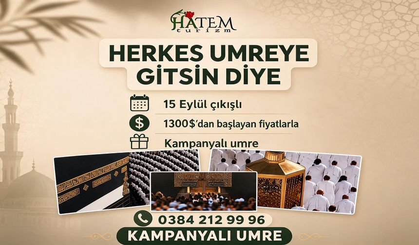 Hatem Turizm’den Kaçırılmayacak Umre Kampanyası