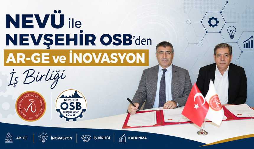 NEVÜ ve OSB İş Birliği Protokolü İmzalandı