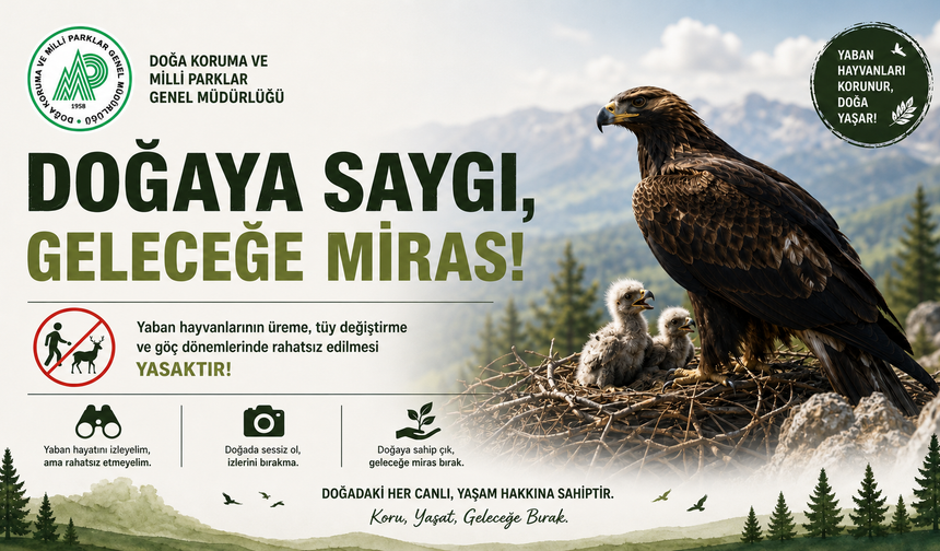 Nevşehir DKMP'den Uyarı: Yaban Hayvanlarını Rahatsız Etmeyin