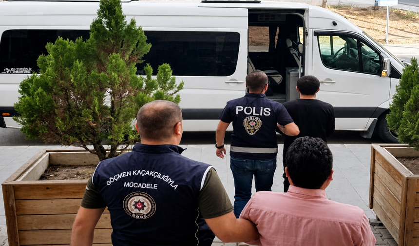 Nevşehir'de kaçak göçmen sınır dışı edildi