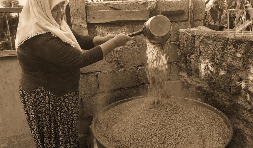Bir Zamanlar Nevşehir'de Bulgur Böyle Yapılırdı