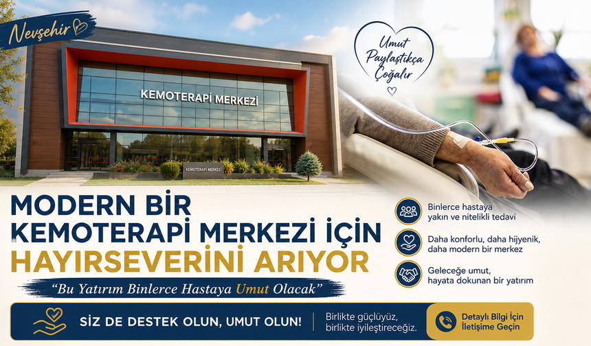 "Nevşehir Hayırseverini Arıyor"