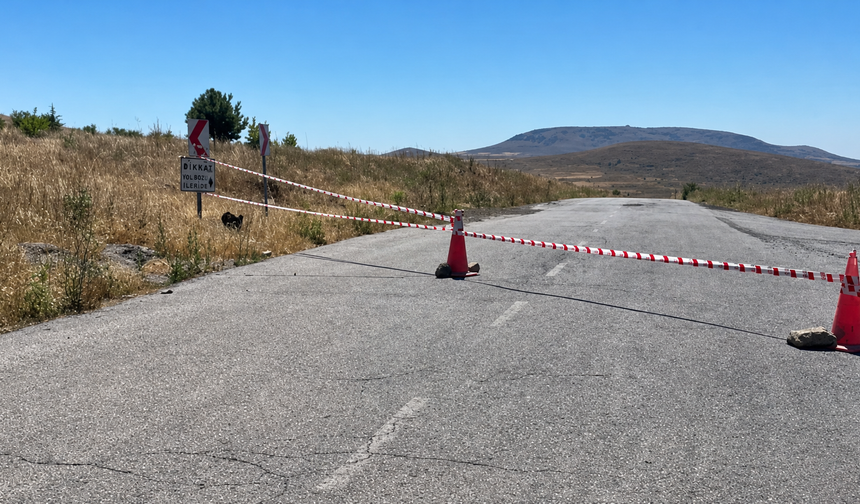 Başdere-İncesu Yolu 3 Gün Trafiğe Kapatıldı