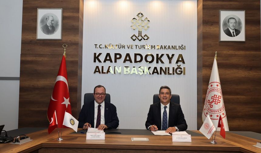 Alan Başkanlığı ile Ankara Üniversitesi Protokol