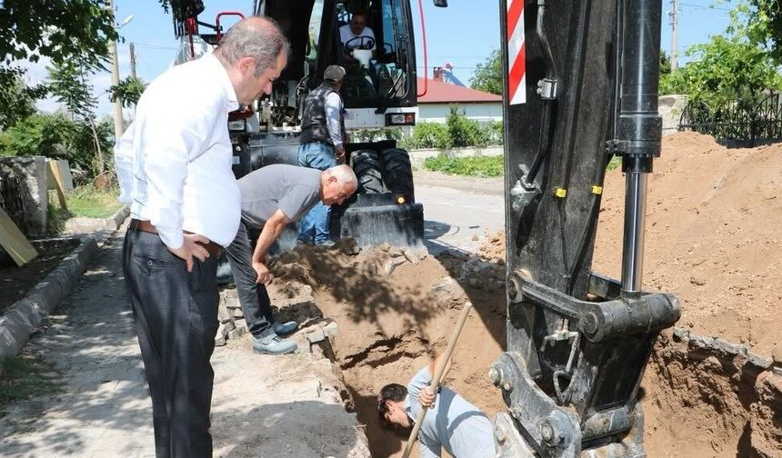 Uçhisar'ın Yolları ve Altyapısı Yenileniyor