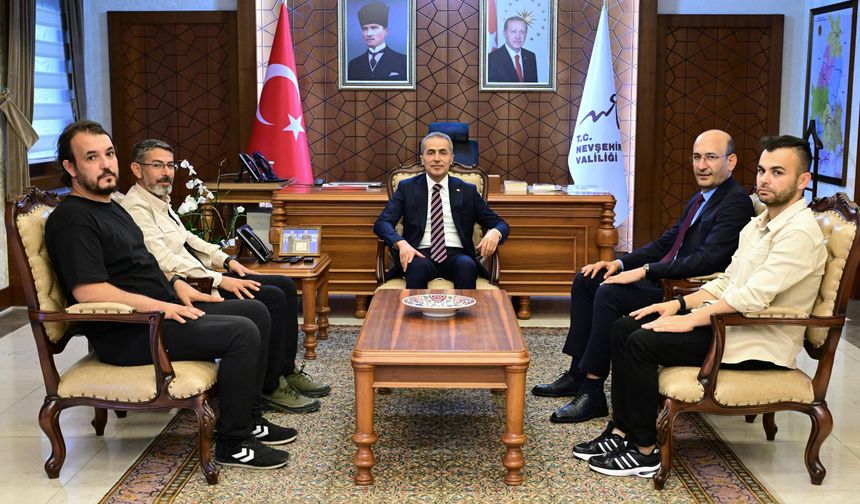 Nevşehir Valisi Hüseyin Kök'e Anadolu Ajansı'ndan Hayırlı Olsun Ziyareti