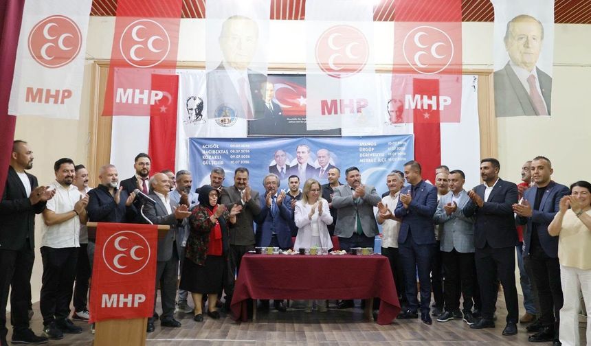 MHP Avanos'ta Güven Tazeledi: Alparslan Atasoy Yeniden Başkan