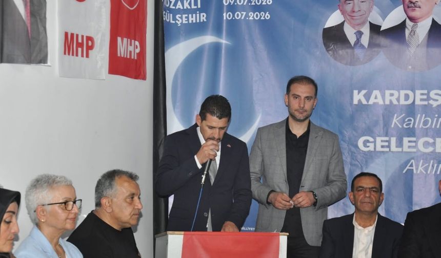 MHP Derinkuyu İlçe Teşkilatı'nda Ahmet Yıldırım Güven Tazeledi