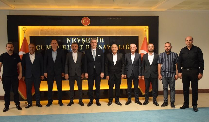 NEVESOB Heyetinden Cumhuriyet Başsavcısı Çalış'a Hayırlı Olsun Ziyareti